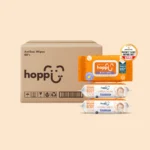 [CARTON DEAL] Hoppi Antibacterial Wipes (80 Wipes x 12 Packs)